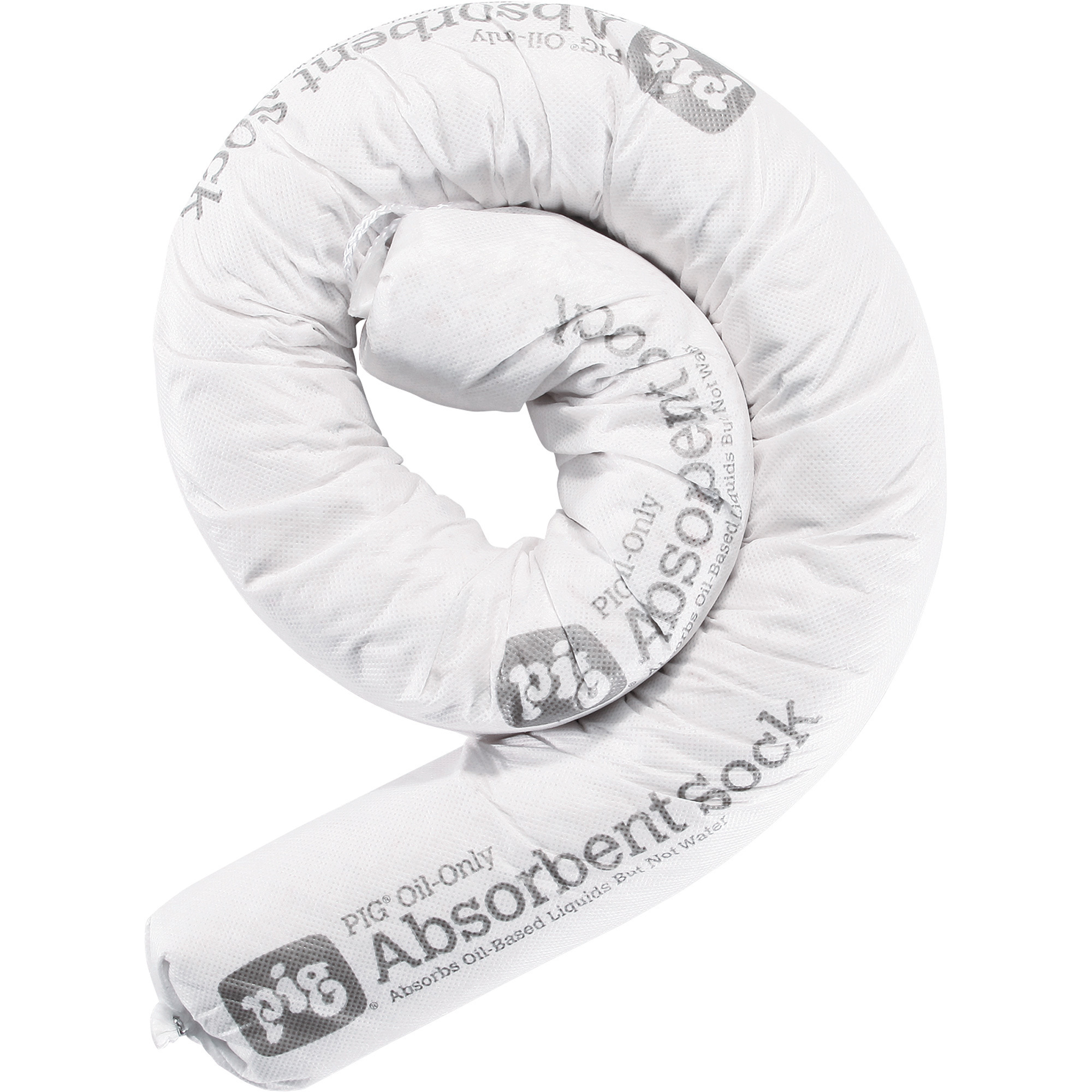 New Pig Oil-Only Moldable Absorbent Socks, 12-Pack, 48in. x 3in., Model# SKM210